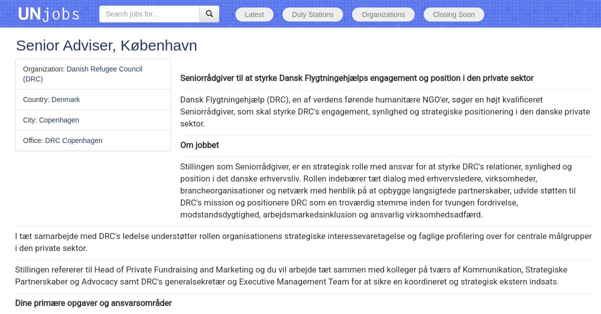 Danish Refugee Council (DRC) logo